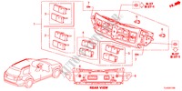 CONTROLLO RISCALDATORE per Honda ACCORD TOURER 2.0 S 5 Porte 5 velocità automatico 2012