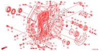 CONVERTITORE TORSIONE(DIESEL) per Honda ACCORD TOURER 2.2 ES 5 Porte 5 velocità automatico 2012