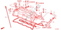 COPERTURA TESTA CILINDRO(DIESEL) per Honda ACCORD TOURER 2.2 ELEGANCE 5 Porte 6 velocità manuale 2012