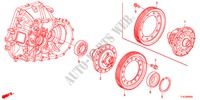 DIFFERENZIALE per Honda ACCORD TOURER 2.0 S 5 Porte 6 velocità manuale 2012