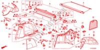 FODERA LATO per Honda ACCORD TOURER 2.2 ELEGANCE 5 Porte 6 velocità manuale 2012