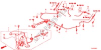 FRENO DI PARCHEGGIO(RH) per Honda ACCORD TOURER 2.4 EXECUTIVE 5 Porte 6 velocità manuale 2012