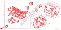 KIT GUARNIZIONE(DIESEL) per Honda ACCORD TOURER 2.2 TYPE S-H 5 Porte 6 velocità manuale 2012