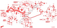LINEE FRENO(VSA)(DIESEL)(LH) per Honda ACCORD TOURER 2.2 EXECUTIVE-H 5 Porte 6 velocità manuale 2012