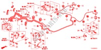 LINEE FRENO(VSA)(DIESEL)(RH) per Honda ACCORD TOURER 2.2 EX 5 Porte 6 velocità manuale 2012