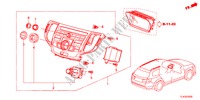 MODULO CENTRO(NAVIGAZIONE) per Honda ACCORD TOURER 2.0 ELEGANCE 5 Porte 6 velocità manuale 2012