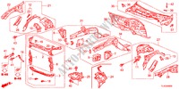 PARATIA ANTERIORE/CRUSCOTTO per Honda ACCORD TOURER 2.2 ELEGANCE 5 Porte 6 velocità manuale 2012