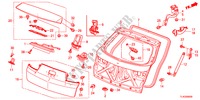 PORTELLONE per Honda ACCORD TOURER 2.2 ELEGANCE 5 Porte 6 velocità manuale 2012