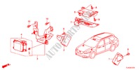RADAR/LKAS per Honda ACCORD TOURER 2.2 TYPE S-H 5 Porte 6 velocità manuale 2012