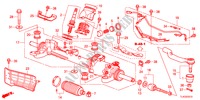 SCATOLA INGRANAGGIO P.S.(EPS)(DIESEL)(RH) per Honda ACCORD TOURER 2.2 TYPE S-H 5 Porte 6 velocità manuale 2012