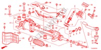 SCATOLA INGRANAGGIO P.S.(EPS)(LH) per Honda ACCORD TOURER 2.4 TYPE S 5 Porte 6 velocità manuale 2012