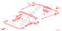 SCIVOLAMENTO TETTO per Honda ACCORD TOURER 2.2 EX 5 Porte 5 velocità automatico 2012