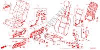SEDILE ANTERIORE(D.)(LH) per Honda ACCORD TOURER 2.0 ELEGANCE 5 Porte 6 velocità manuale 2012
