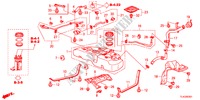 SERBATOIO COMBUSTIBILE(DIESEL) per Honda ACCORD TOURER 2.2 ELEGANCE 5 Porte 6 velocità manuale 2012