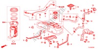 SERBATOIO COMBUSTIBILE per Honda ACCORD TOURER 2.0 ES 5 Porte 5 velocità automatico 2012