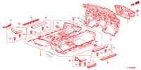 STOINO PAVIMENTO per Honda ACCORD TOURER 2.4 TYPE S 5 Porte 5 velocità automatico 2012