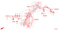 TUBO ASPIRATORE(2.4L) per Honda ACCORD TOURER 2.4 EXECUTIVE 5 Porte 6 velocità manuale 2012