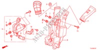 TUBO IMMISSIONE ARIA(DIESEL) per Honda ACCORD TOURER 2.2 ES 5 Porte 5 velocità automatico 2012