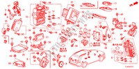 UNITA DI CONTROLLO(CABINA)(1)(RH) per Honda ACCORD TOURER 2.4 EXECUTIVE 5 Porte 6 velocità manuale 2012