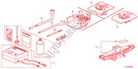 UTENSILI/CRICCO per Honda ACCORD TOURER 2.2 ELEGANCE 5 Porte 6 velocità manuale 2012