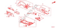 ABBELLIMENTO STRUMENTI(LATO GUIDATORE)(RH) per Honda BALLADE VTI 4 Porte 5 velocità manuale 2011