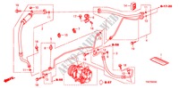ARIA CONDIZIONATA(TUBI/CONDOTTI)(LH) per Honda CITY 1.4ES 4 Porte 5 velocità manuale 2010