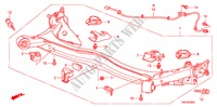 ASSALE POSTERIORE per Honda CITY LX-A 4 Porte 5 velocità automatico 2011