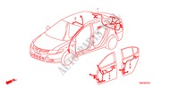 BARDATURA FILO(4)(LH) per Honda CITY EX 4 Porte 5 velocità manuale 2010