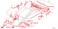 COFANO MOTORE(RH) per Honda BALLADE VTI 4 Porte 5 velocità manuale 2011