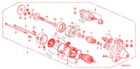 MOTORE AVVIATORE(DENSO)(1) per Honda CITY 1.4ES 4 Porte 5 velocità manuale 2009