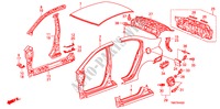 PANNELLI ESTERNI/PANNELLO POSTERIORE per Honda CITY LX-A 4 Porte 5 velocità manuale 2011
