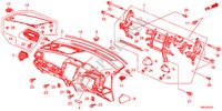 PANNELLO STRUMENTI(RH) per Honda BALLADE VTI-L 4 Porte 5 velocità automatico 2011