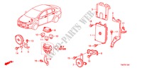 UNITA DI CONTROLLO(SPAZIO MOTORE)(LH) per Honda CITY LX-A 4 Porte 5 velocità manuale 2011