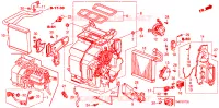 UNITA RISCALDATORE(LH) per Honda CITY EX A 4 Porte 5 velocità manuale 2009