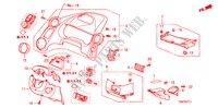 ABBELLIMENTO STRUMENTI(LATO GUIDATORE)(RH) per Honda INSIGHT SE 5 Porte pieno automatica 2011
