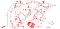 ARIA CONDIZIONATA(TUBI/CONDOTTI)(RH) per Honda INSIGHT S 5 Porte pieno automatica 2011