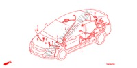 BARDATURA FILO(LH)(1) per Honda INSIGHT ELEGANCE 5 Porte pieno automatica 2011
