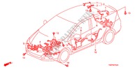 BARDATURA FILO(LH)(2) per Honda INSIGHT S 5 Porte pieno automatica 2010