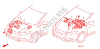 BARDATURA FILO(LH)(3) per Honda INSIGHT ELEGANCE 5 Porte pieno automatica 2011