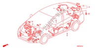 BARDATURA FILO(RH)(2) per Honda INSIGHT ES 5 Porte pieno automatica 2011