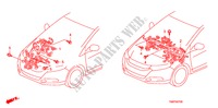 BARDATURA FILO(RH)(3) per Honda INSIGHT S 5 Porte pieno automatica 2011
