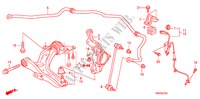BRACCIO INFERIORE ANT. per Honda INSIGHT ELEGANCE 5 Porte pieno automatica 2011