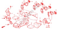 CONTROLLO BILANCIAMENTO AUTOMATICO/SENSORE PARCHEGGIO per Honda INSIGHT ES 5 Porte pieno automatica 2011