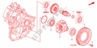 DIFFERENZIALE per Honda INSIGHT COMFORT 5 Porte pieno automatica 2011