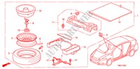 KIT RUOTA ATTENUATORE per Honda INSIGHT ES 5 Porte pieno automatica 2011