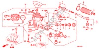 SCATOLA INGRANAGGIO P.S.(EPS)(RH) per Honda INSIGHT ES 5 Porte pieno automatica 2011