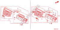 UNITA' AUDIO(LH) per Honda INSIGHT COMFORT 5 Porte pieno automatica 2011