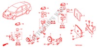 UNITA DI CONTROLLO(SPAZIO MOTORE)(LH) per Honda INSIGHT COMFORT 5 Porte pieno automatica 2011