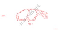 ANELLO DI TENUTA(LATO) per Honda CROSSTOUR EX 5 Porte 5 velocità automatico 2010