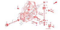 ASTA CAMBIO/SOSTEGNO CAMBIO (SOHC) per Honda CIVIC EXI 3 Porte 5 velocità manuale 2000